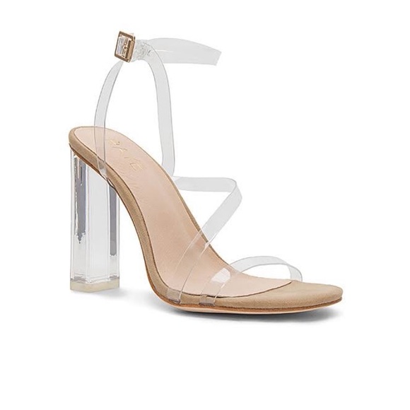 RAYE Shoes - Revolve • Raye Seira Heel Alta Lucite Heels